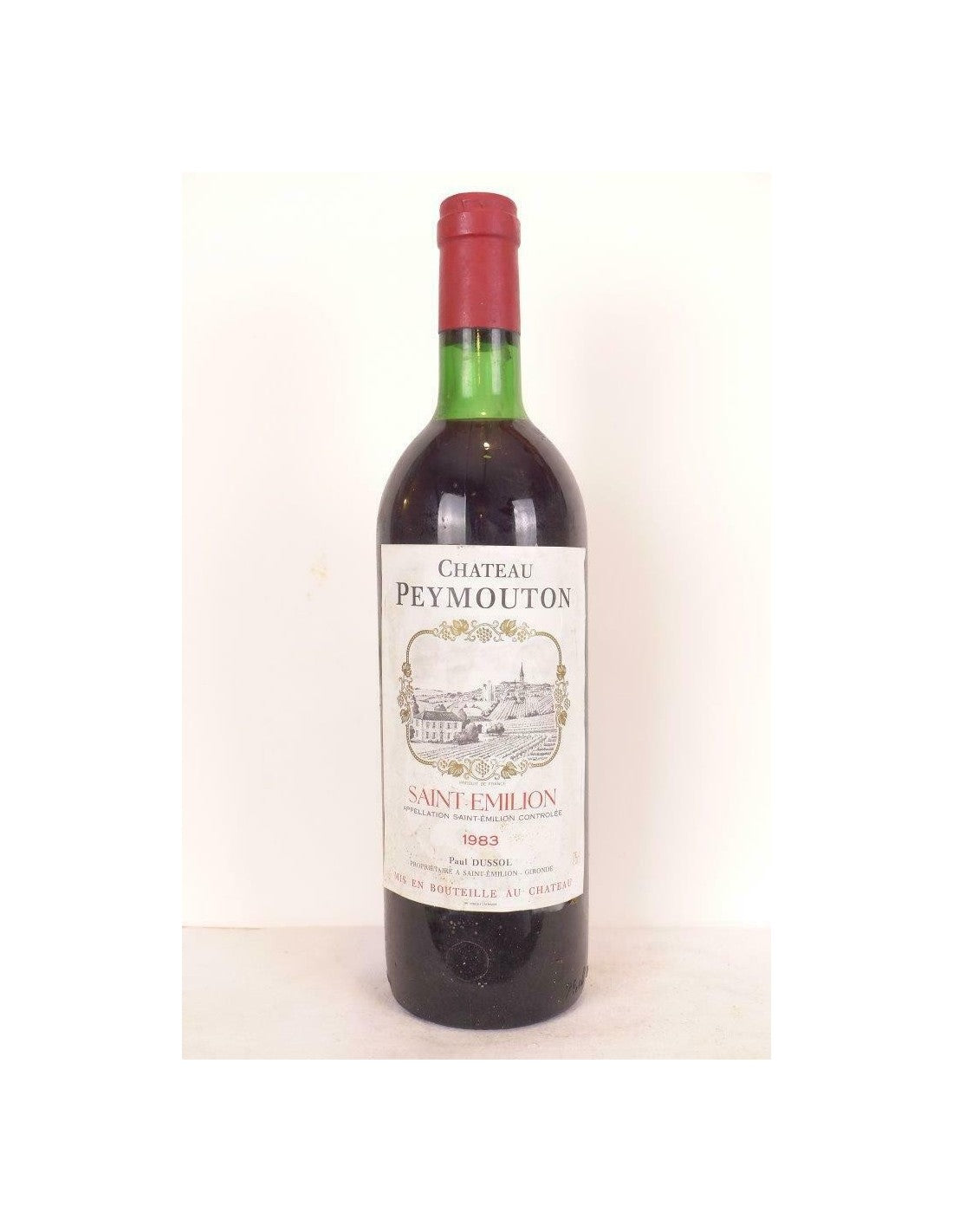 1983 - saint-émilion - château peymouton - rouge - bordeaux - Just Wines 