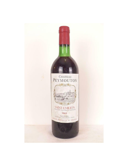 1983 - saint-émilion - château peymouton - rouge - bordeaux - Just Wines 