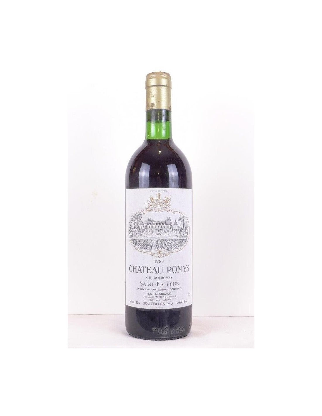 1983 - saint-estèphe - château pomys cru bourgeois - rouge - bordeaux - Just Wines 