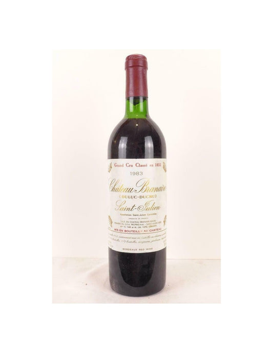 1983 - saint-julien - château branaire duluc ducru grand cru classé - rouge - bordeaux - Just Wines 