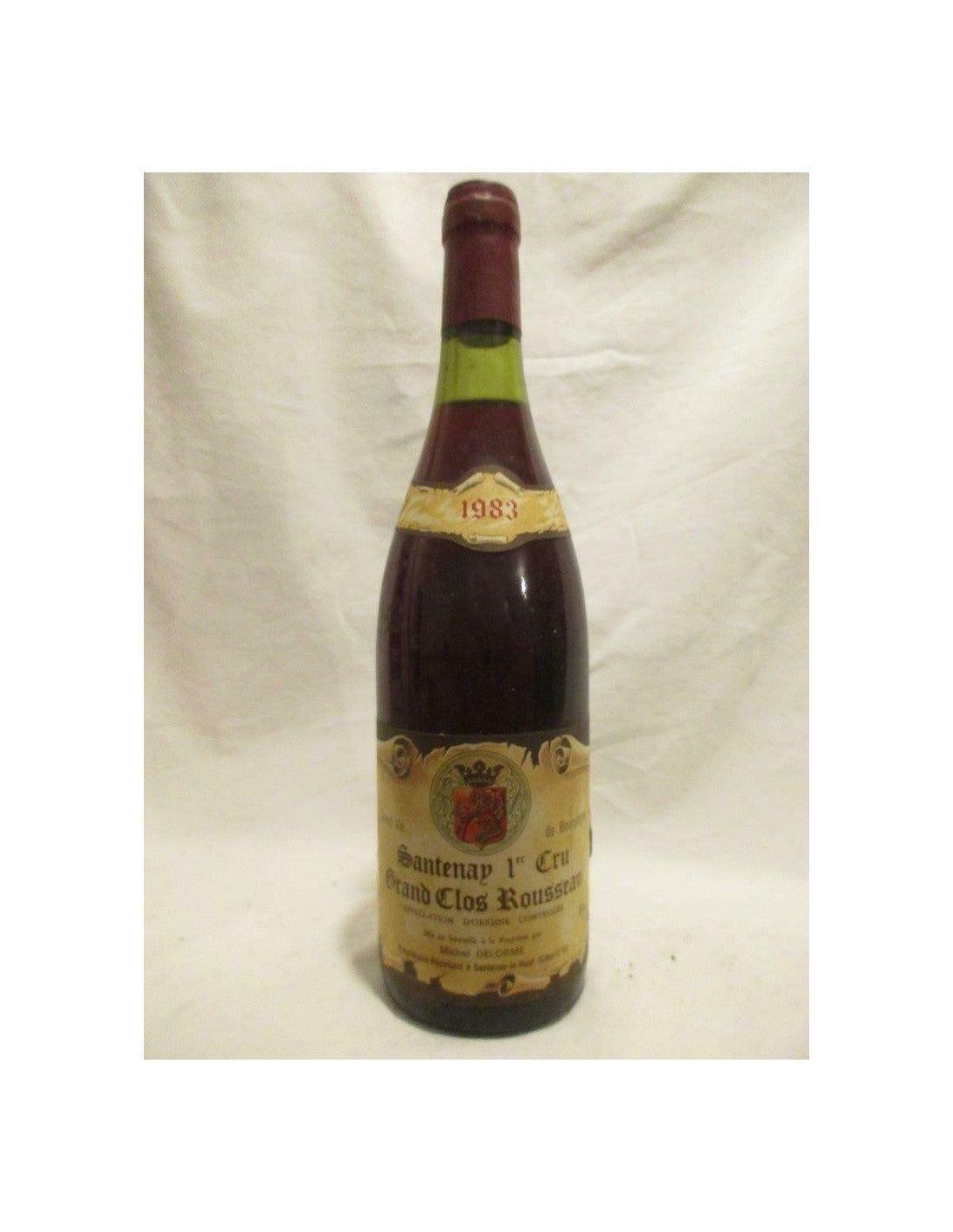 1983 - santenay - michel delorme premier cru grand clos rousseau - rouge - bourgogne - Just Wines 