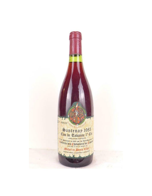 1983 - santenay - michel et denis clair premier cru clos de tavannes tastevinage - rouge - bourgogne - Just Wines 