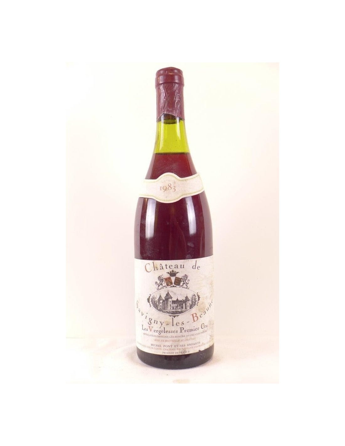 1983 - savigny les beaune - michel pont premier cru les vergelesses - rouge - bourgogne - Just Wines 