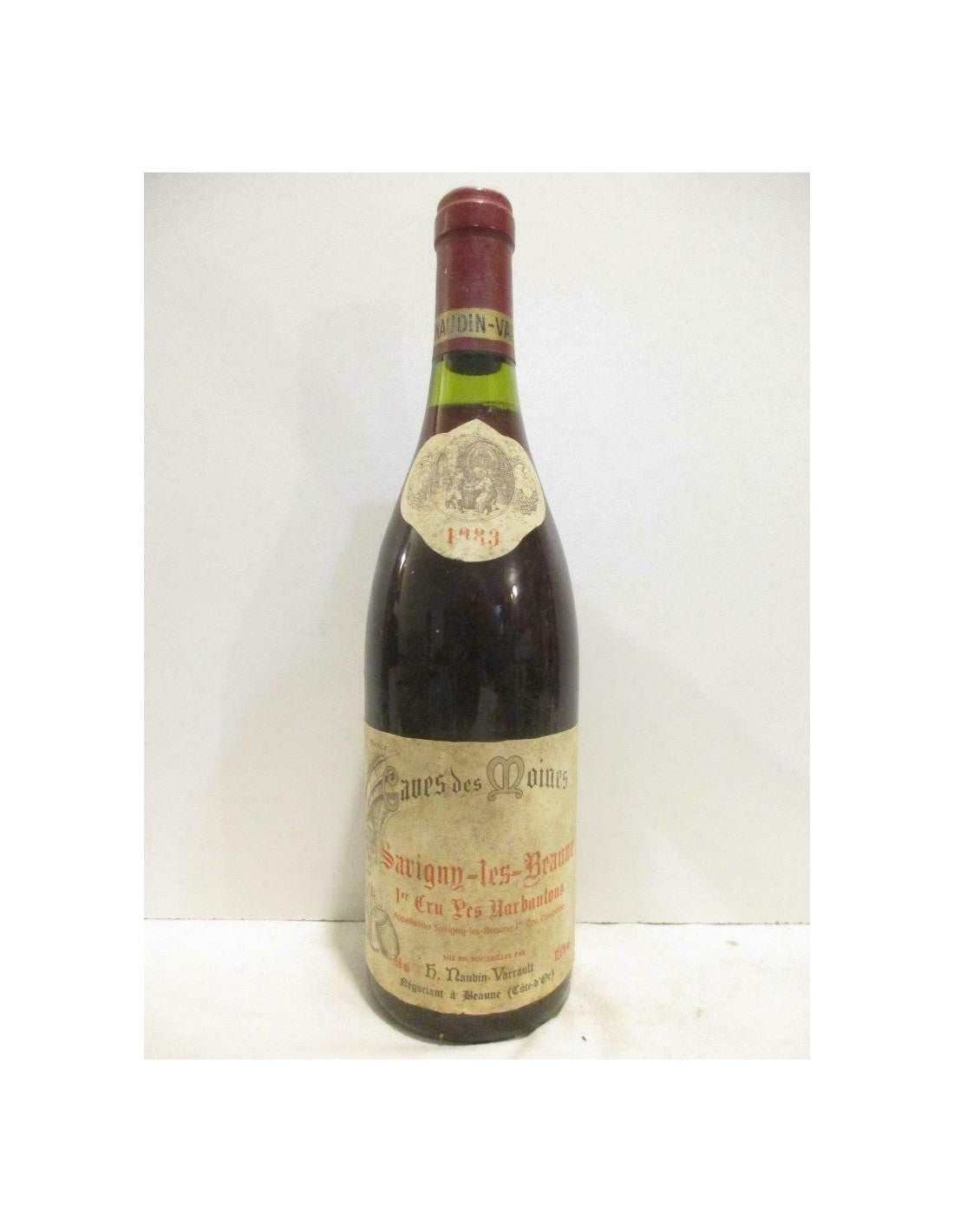 1983 - savigny - naudin-varrault premier cru les narbantons - rouge - bourgogne - Just Wines 