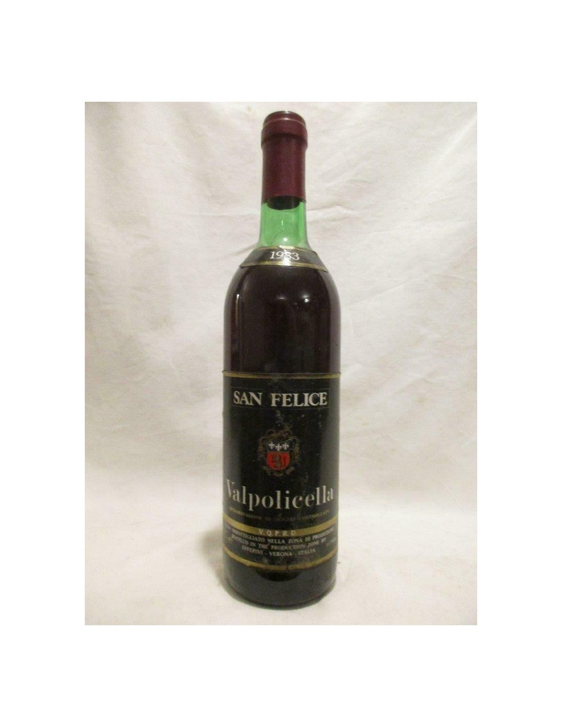 1983 - valpolicella - san felice - rouge - italie - Just Wines 