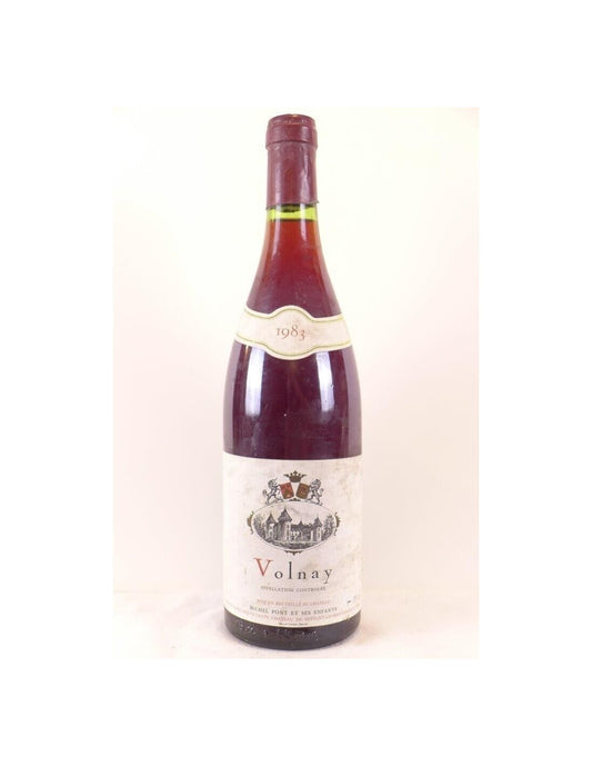 1983 - volnay - michel pont - rouge - bourgogne - Just Wines 