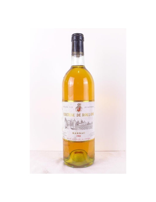 1984 - barsac sauternes - château de rolland - liquoreux - bordeaux - Just Wines 