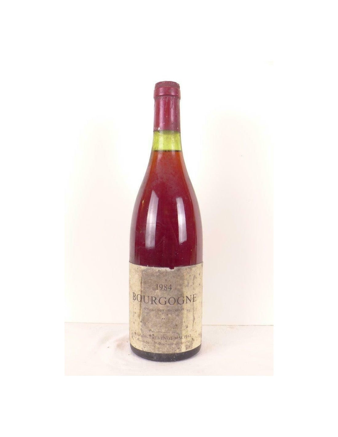 1984 - bourgogne - thévenot-machal (étiquette sale) - rouge - bourgogne - Just Wines 