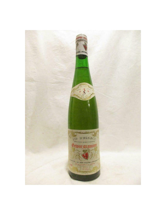 1984 - gewurztraminer - siegler - blanc - alsace - Just Wines 