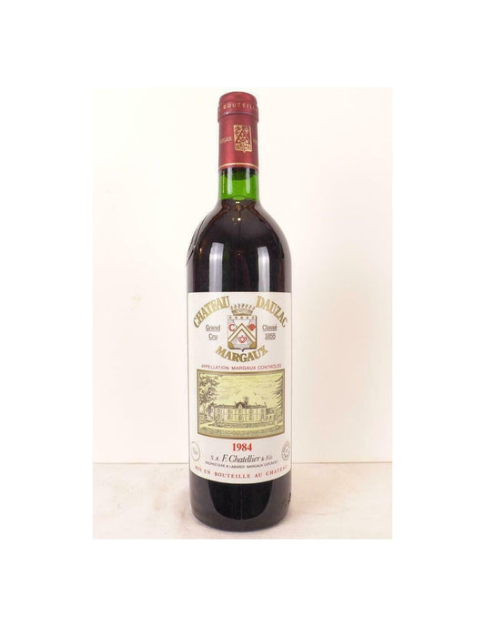 1984 - margaux - château dauzac grand cru classé - rouge - bordeaux - Just Wines 