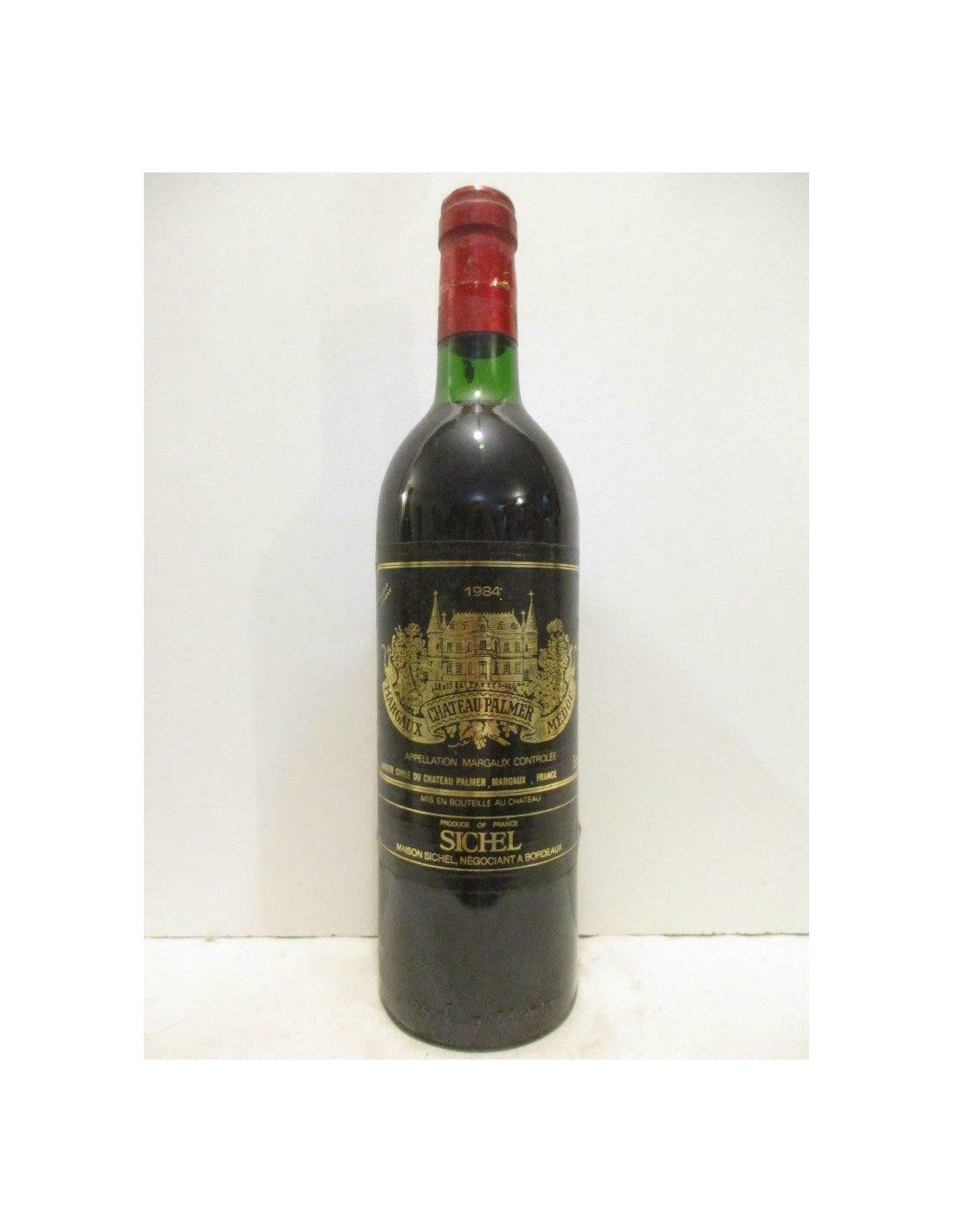 1984 - margaux - château palmer grand cru classé - rouge - bordeaux - Just Wines 