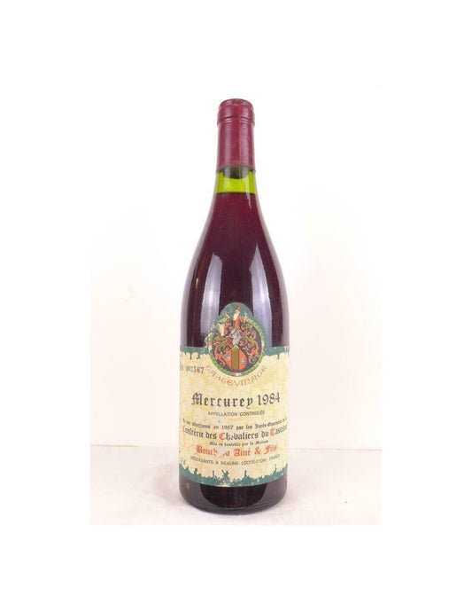 1984 - mercurey - bouchard aîné et fils tastevinage - rouge - bourgogne - Just Wines 