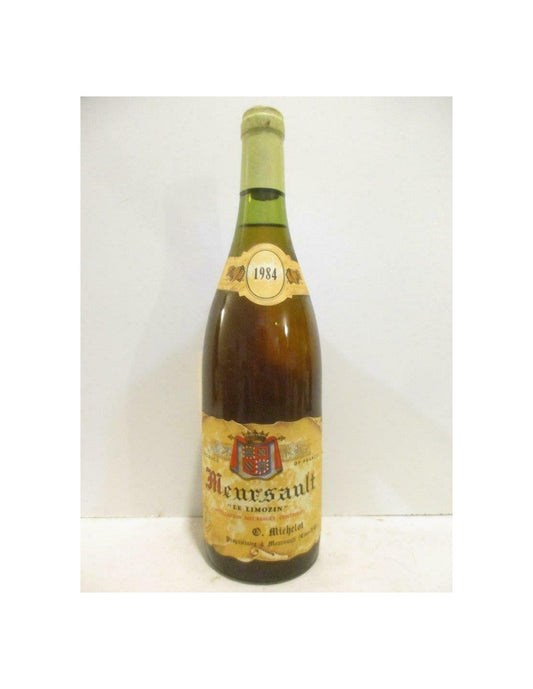 1984 - meursault - michelot le limozin - blanc - bourgogne - Just Wines 