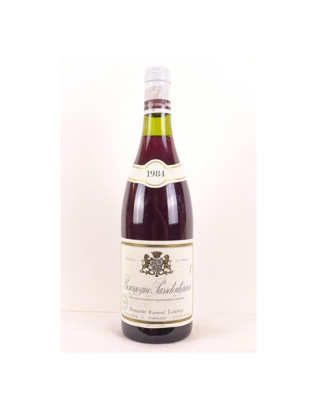 1984 - passetoutgrain - raymond launay - rouge - bourgogne - Just Wines 