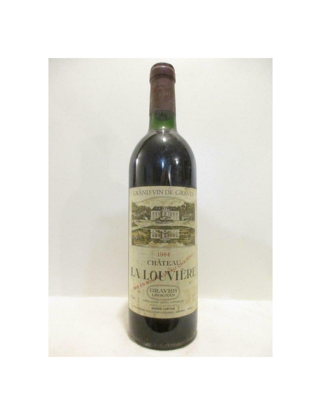 1984 - pessac-léognan - château la louvière (b1) - rouge - bordeaux - Just Wines 