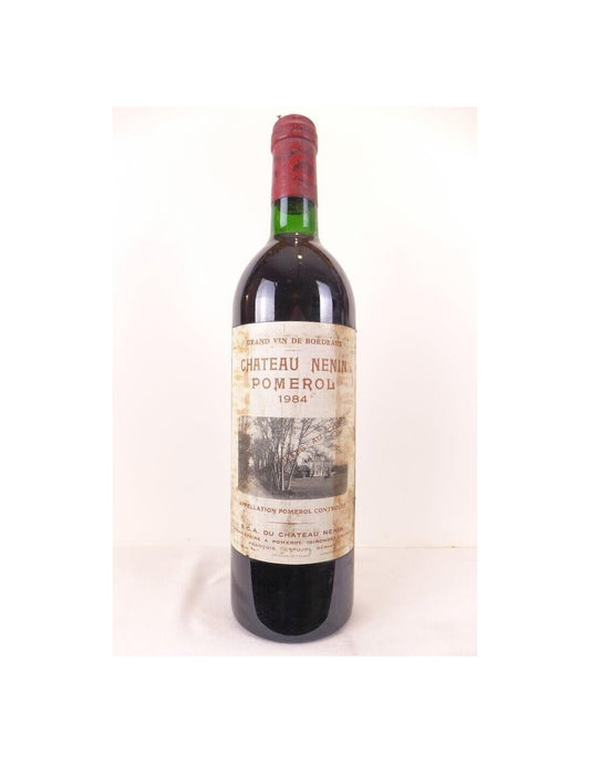 1984 - pomerol - château nenin - rouge - bordeaux - Just Wines 