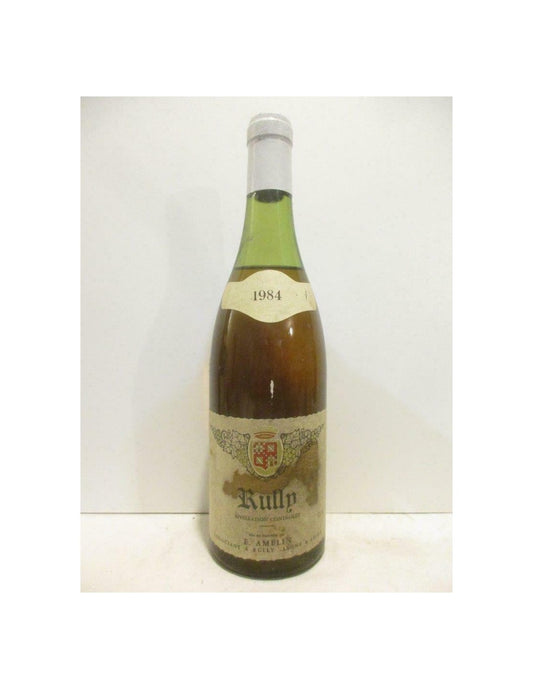 1984 - rully - amelin - blanc - bourgogne - Just Wines 