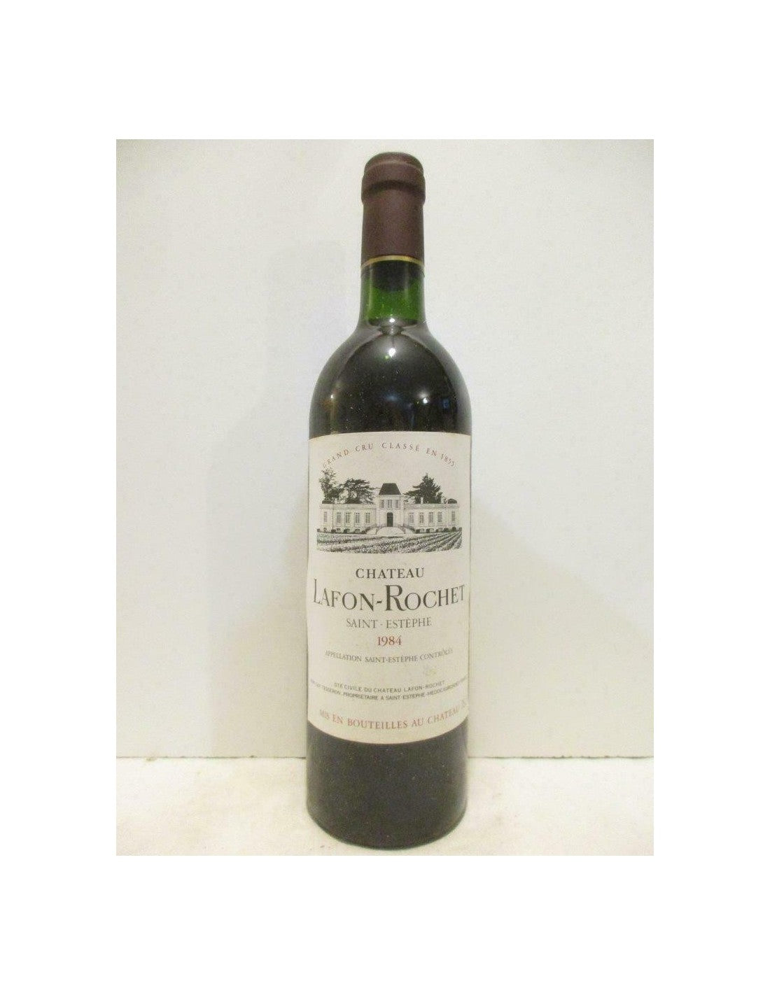 1984 - saint-estèphe - château lafon-rochet grand cru classé - rouge - bordeaux - Just Wines 