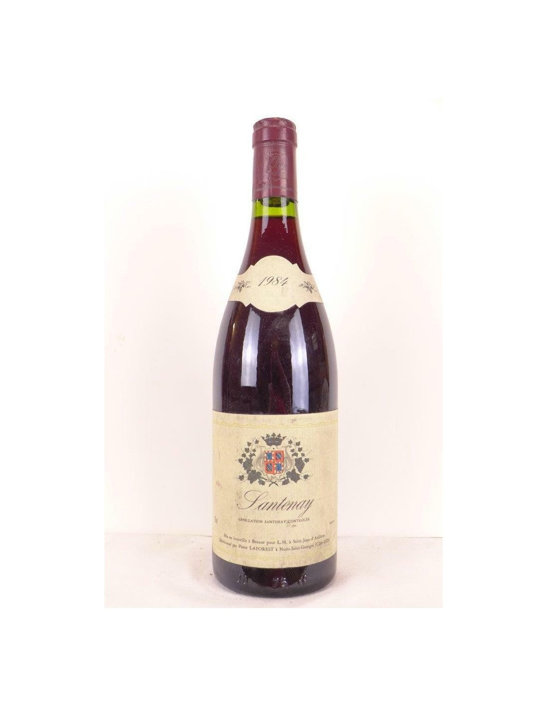 1984 - santenay - pierre laforest - rouge - bourgogne - Just Wines 