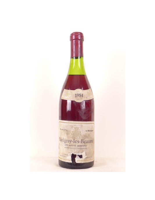 1984 - savigny les beaune - jean chenu et fils les hauts jarrons (étiquette abîmée) - rouge - bourgogne - Just Wines 