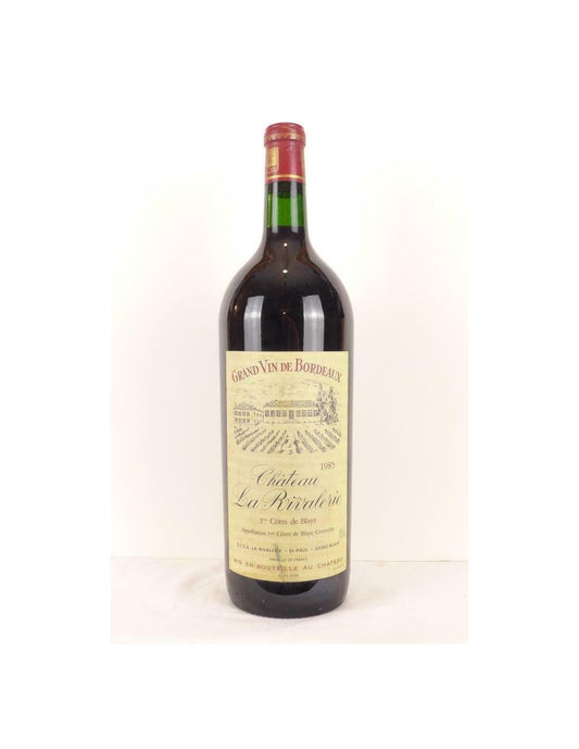 1985 - blaye - château la rivalerie magnum 150 cl - rouge - bordeaux - Just Wines 