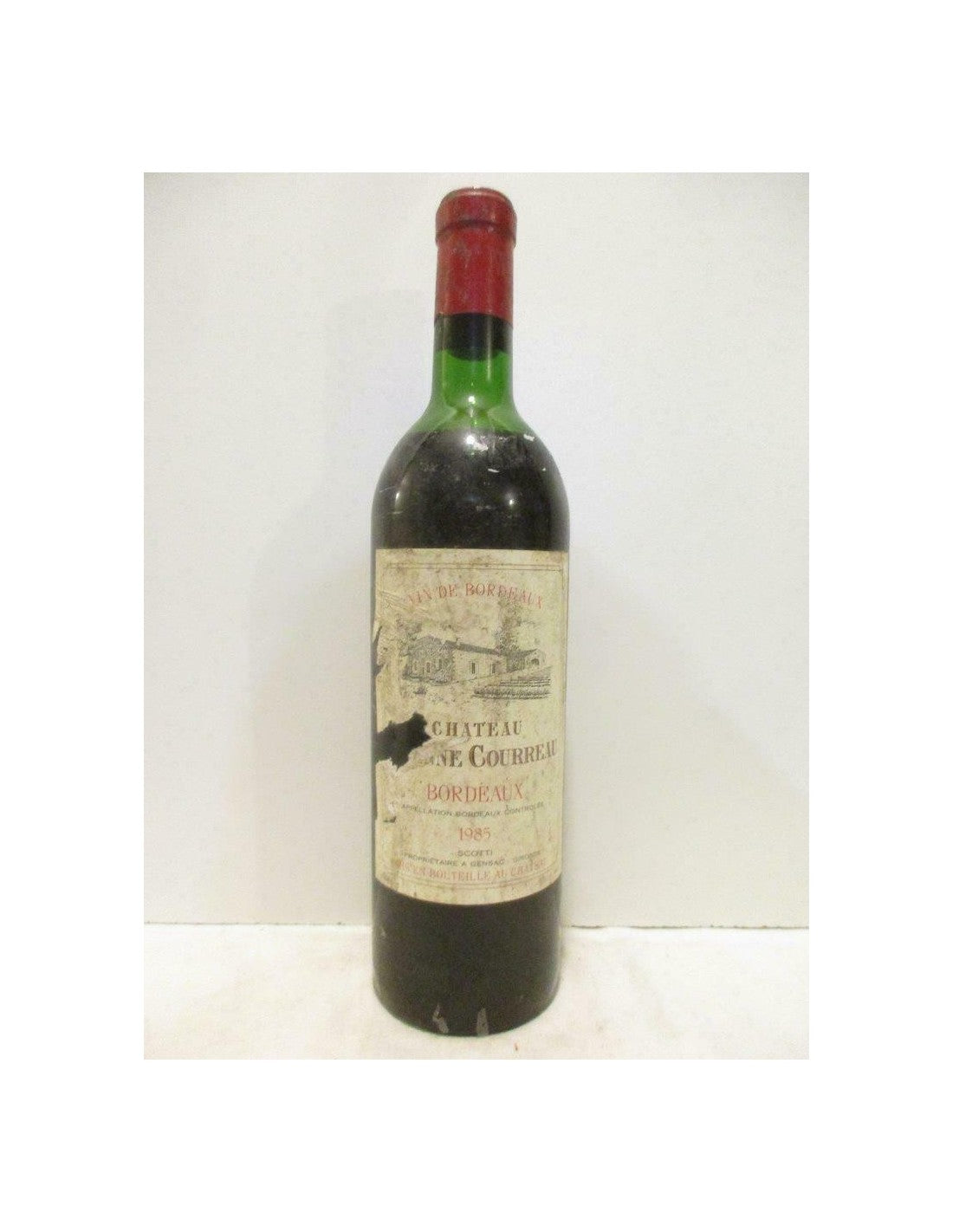 1985 - bordeaux - château branne courreau - rouge - bordeaux - Just Wines 