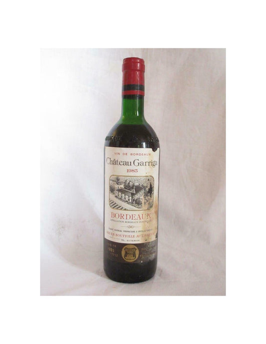 1985 - bordeaux - château garriga - rouge - bordeaux - Just Wines 