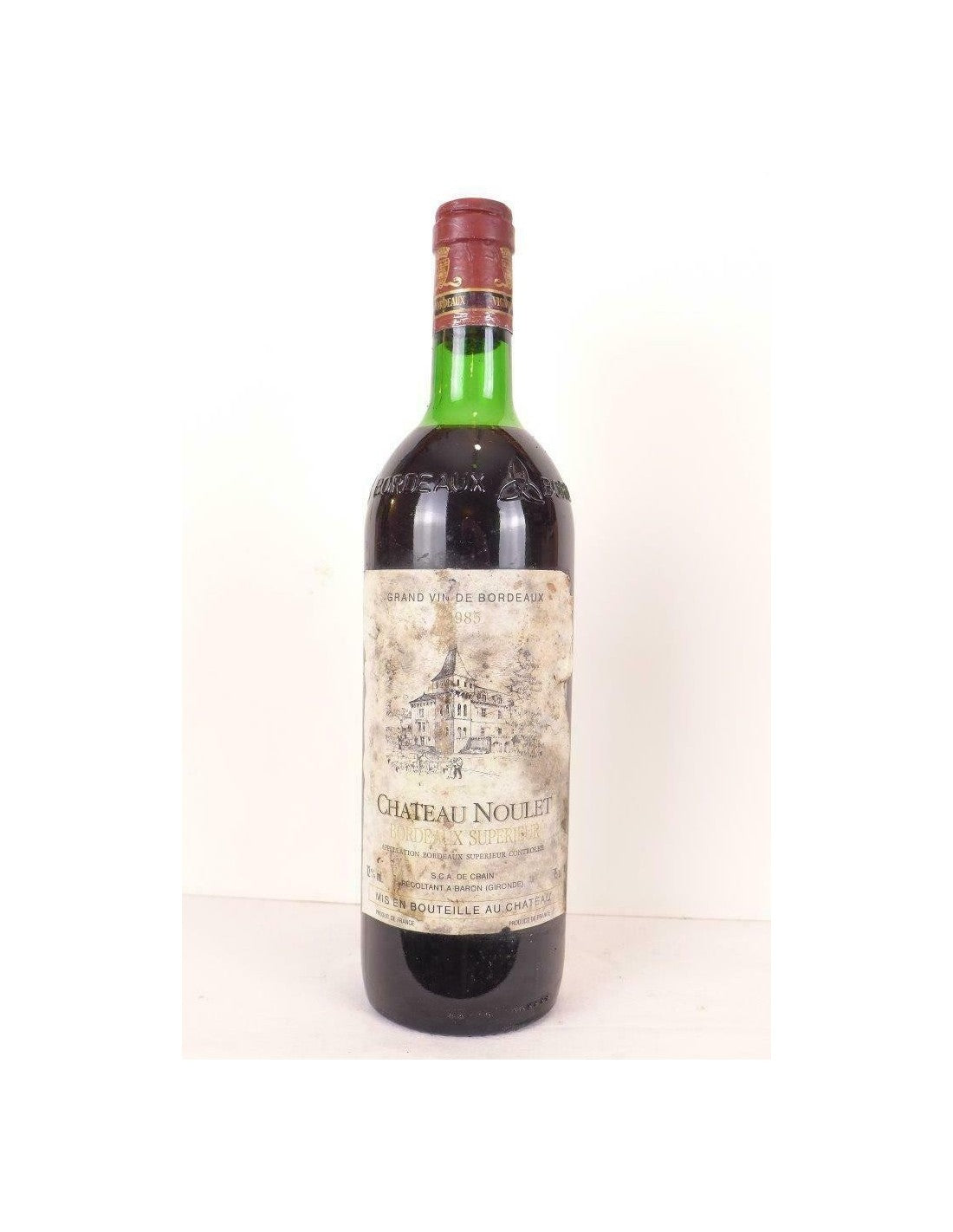 1985 - bordeaux supérieur - château noulet (étiquette abîmée) - rouge - bordeaux - Just Wines 