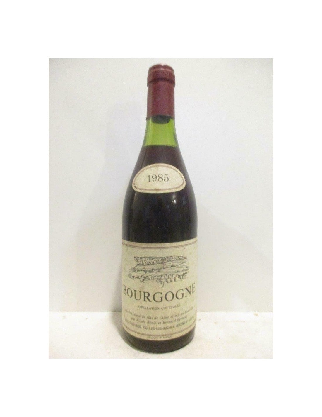 1985 - bourgogne - GAEC dionysos fût de chêne - Rouge - bourgogne - Just Wines 