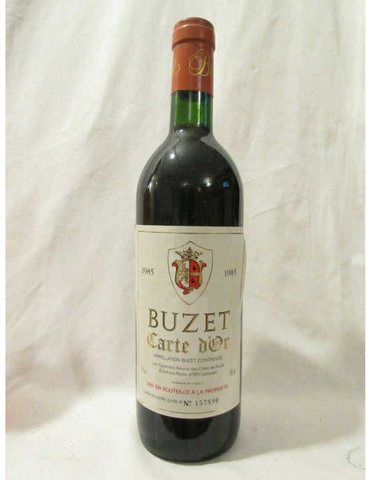 1985 - buzet - carte d'or - rouge - sud-ouest - Just Wines 