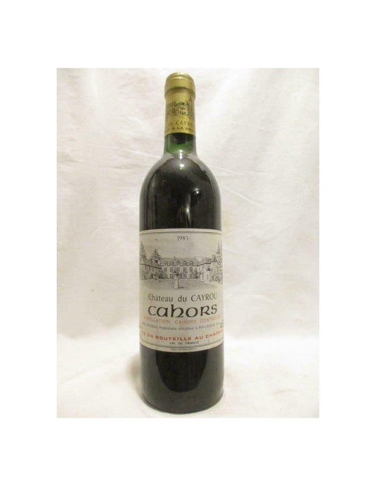 1985 - cahors - château du cayrou - rouge - sud-ouest - Just Wines 