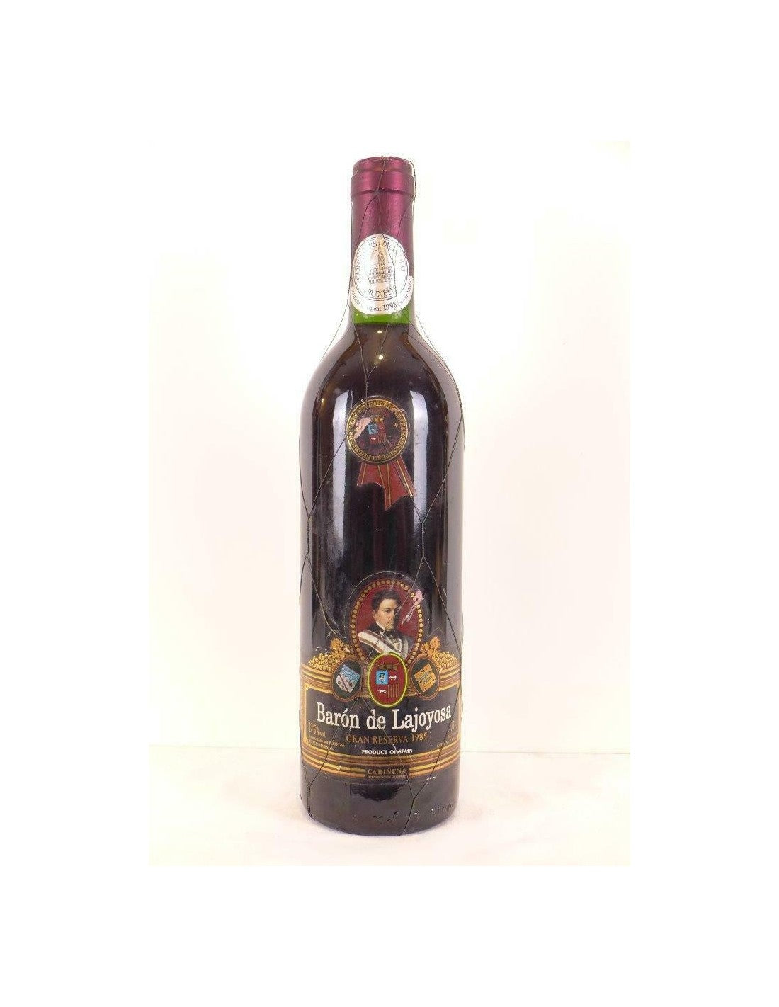 1985 - carinera - baron de lajoyosa gran reserva - rouge - Espagne - Just Wines 