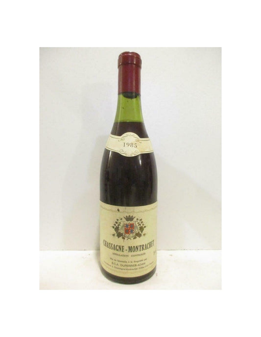 1985 - chassagne-montrachet - duperrier-adam - rouge - bourgogne - Just Wines 