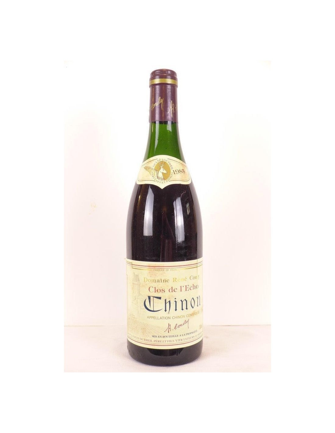 1985 - chinon - couly-dutheil clos de l'écho (niveau bas) - rouge - loire - touraine - Just Wines 