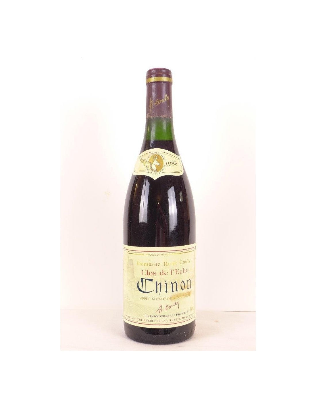 1985 - chinon - couly-dutheil clos de l'écho - rouge - loire - touraine - Just Wines 