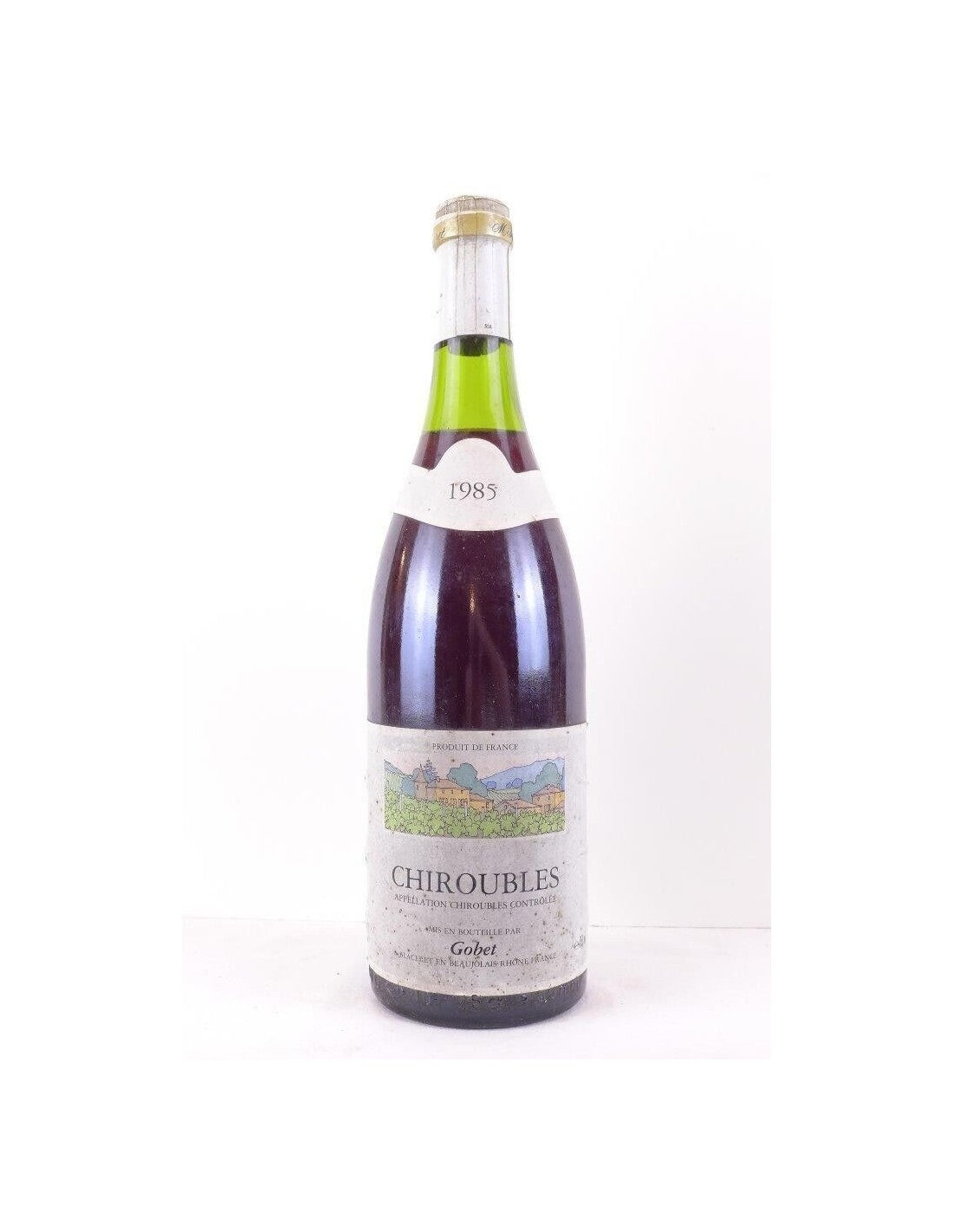 1985 - chiroubles - gobet - rouge - beaujolais - Just Wines 