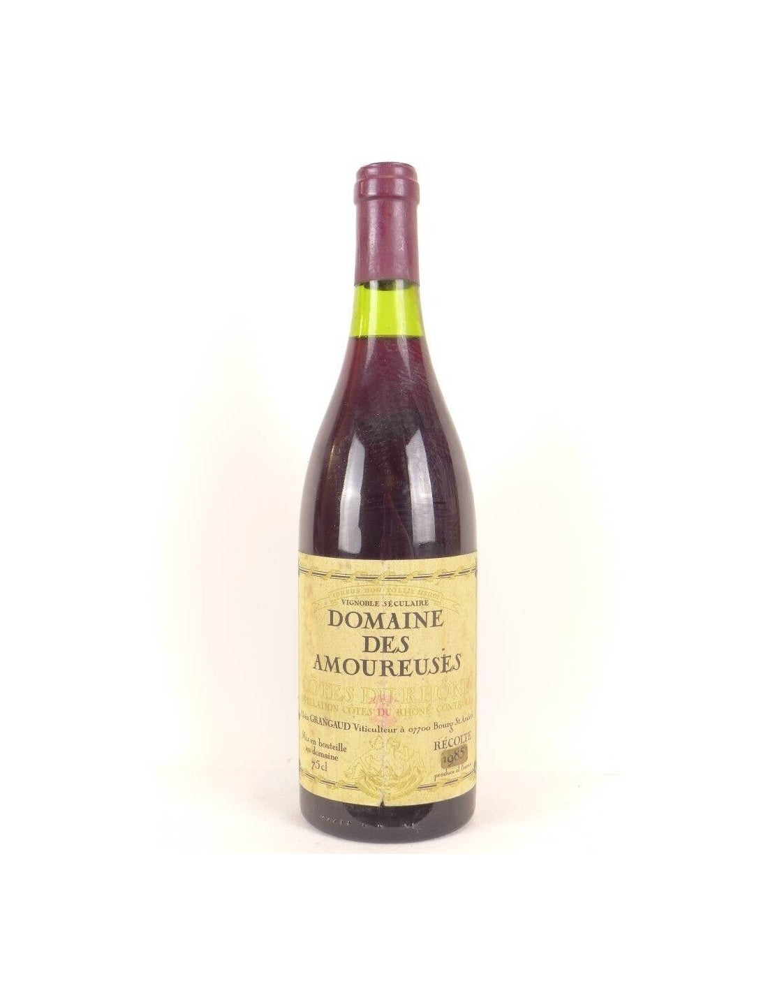 1985 - côtes du rhône - domaine des amoureuses - rouge - rhône - Just Wines 