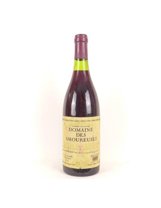 1985 - côtes du rhône - domaine des amoureuses - rouge - rhône - Just Wines 