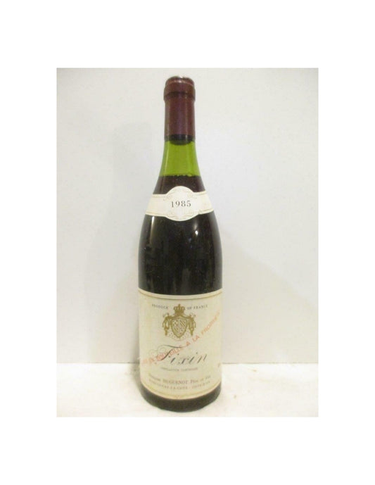 1985 - fixin - huguenot père et fils - rouge - bourgogne - Just Wines 