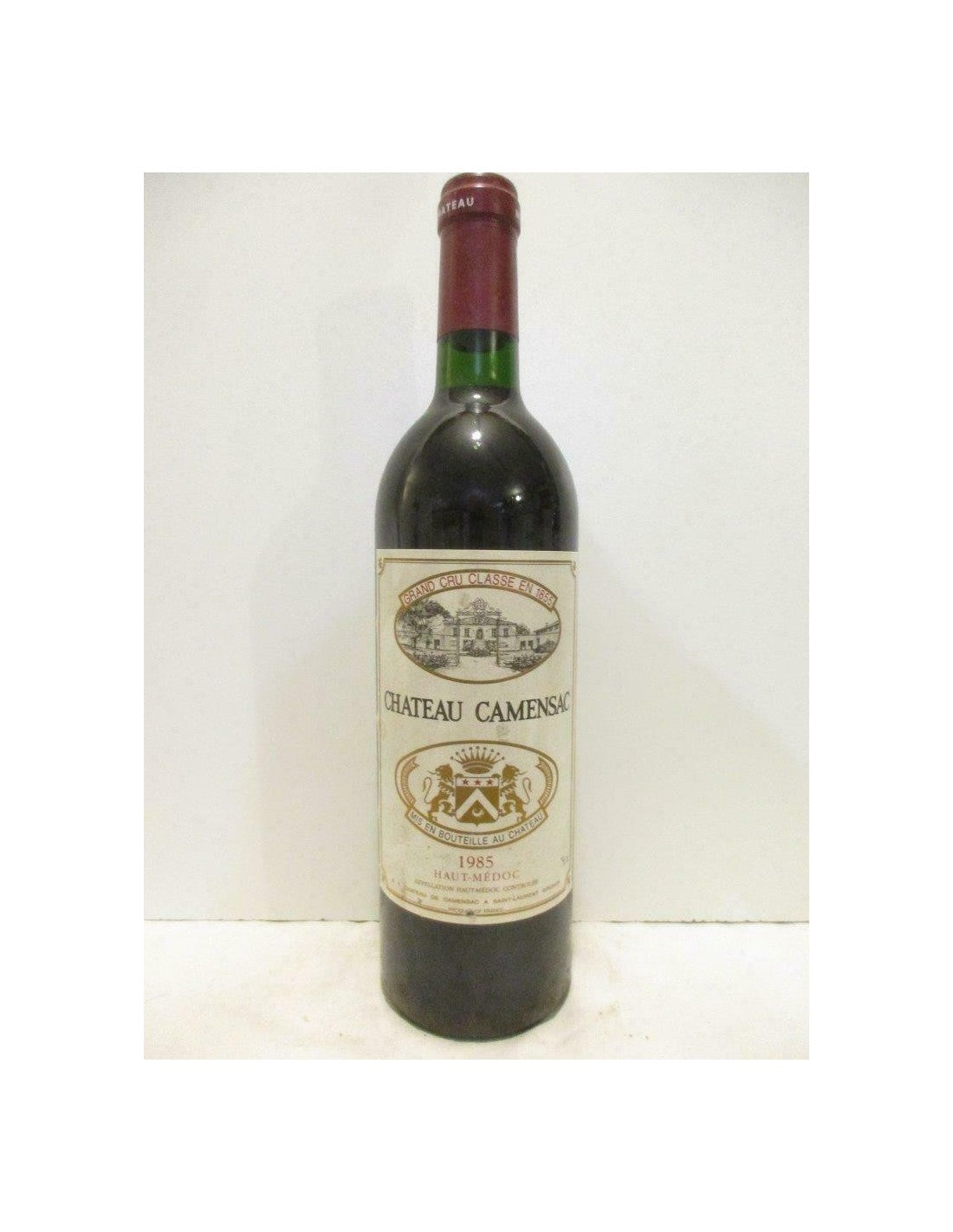 1985 - haut-médoc - château camensac grand cru classé - rouge - bordeaux - Just Wines 