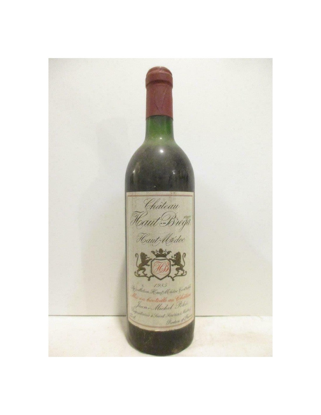 1985 - haut-médoc - château haut-bréga - rouge - bordeaux - Just Wines 