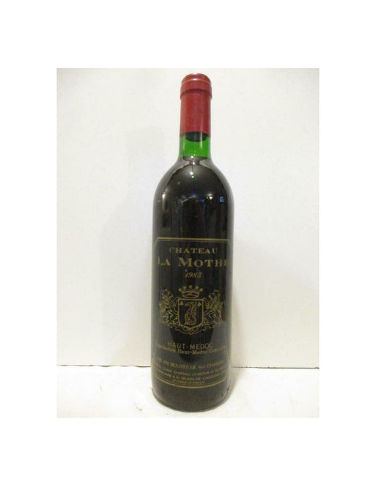 1985 - haut-médoc - château la mothe - rouge - bordeaux - Just Wines 