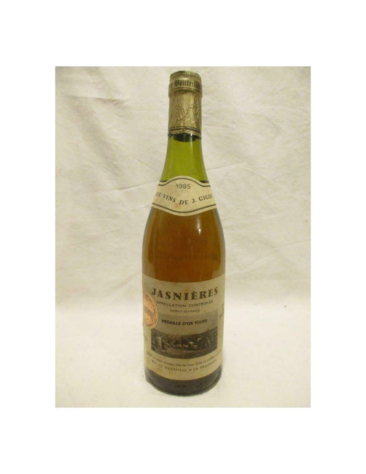 1985 - jasnières - gigou - domaine de la charrière clos saint-jacques (b2) - blanc - loire - touraine france - Just Wines 