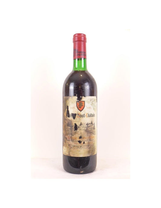 1985 - lalande de pomerol - château haut-châtain (étiquette abîmée) - rouge - bordeaux - Just Wines 