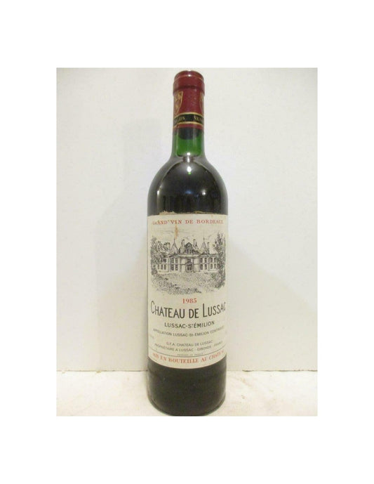 1985 - lussac saint-émilion - château de lussac - rouge - bordeaux - Just Wines 