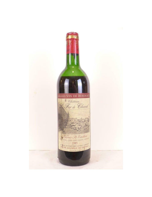 1985 - lussac saint-émilion - château le fer à cheval - rouge - bordeaux - Just Wines 