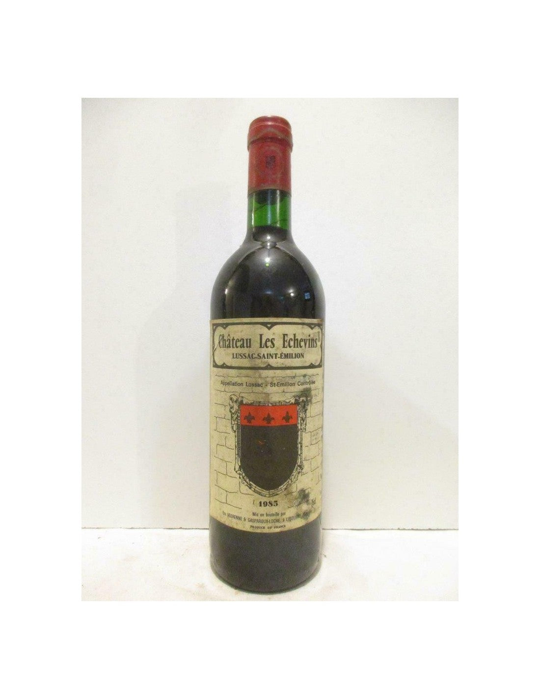 1985 - lussac saint-émilion - château les échevins - rouge - bordeaux - Just Wines 