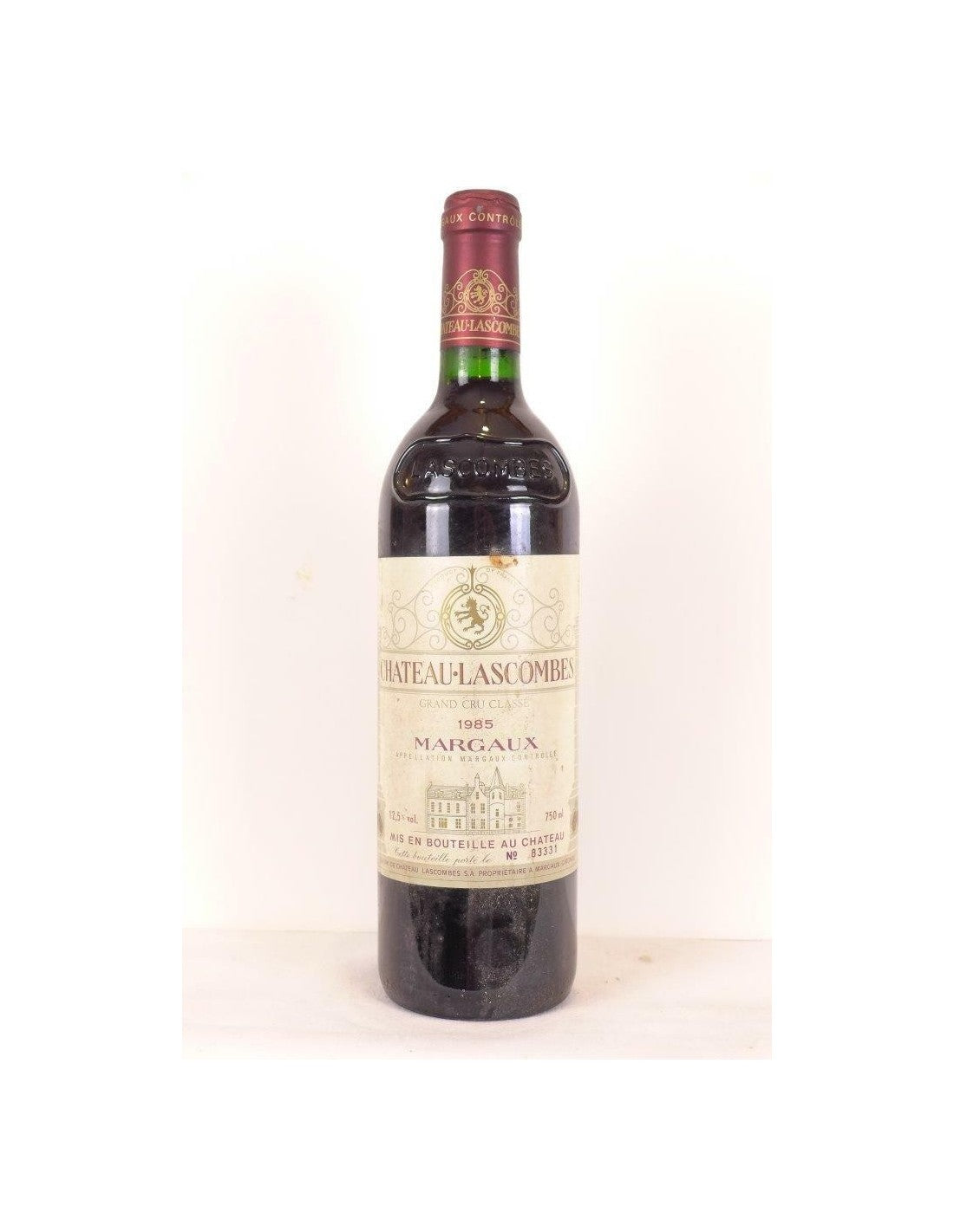 1985 - margaux - château lascombes grand cru classé - rouge - bordeaux - Just Wines 