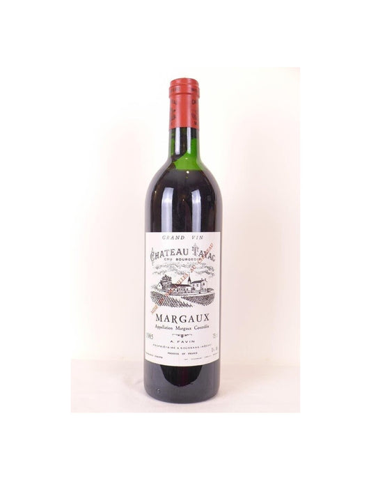 1985 - margaux - château tayac cru bourgeois (b1) - rouge - bordeaux - Just Wines 