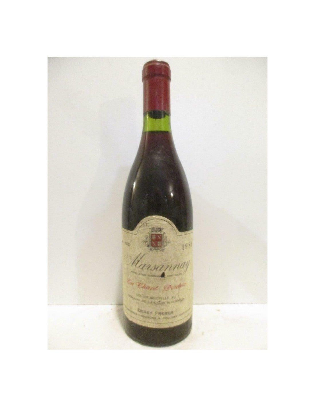 1985 - marsannay - derey frères en chant perdrix (b1) - rouge - bourgogne - Just Wines 